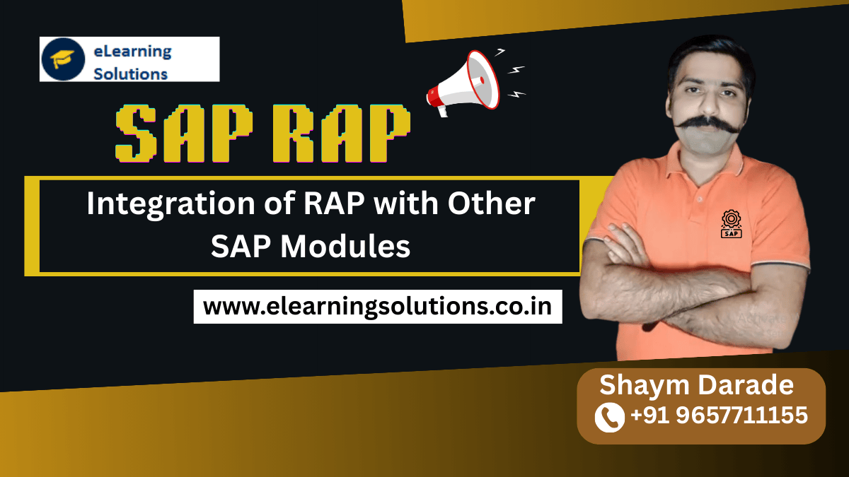 Integration of RAP with SAP Modules