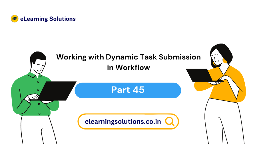 Diagram showing dynamic task submission process in a workflow system