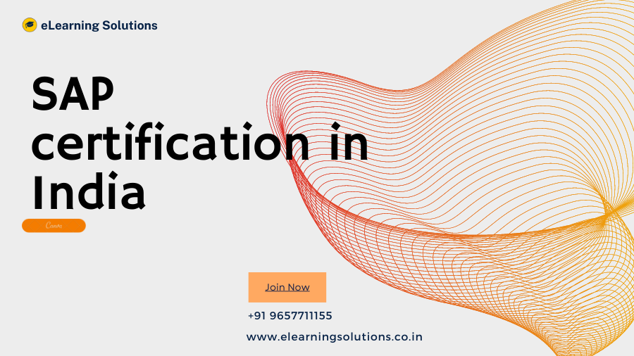 SAP certification in India
