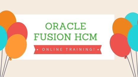 Oracle Fusion HCM Training In Pune