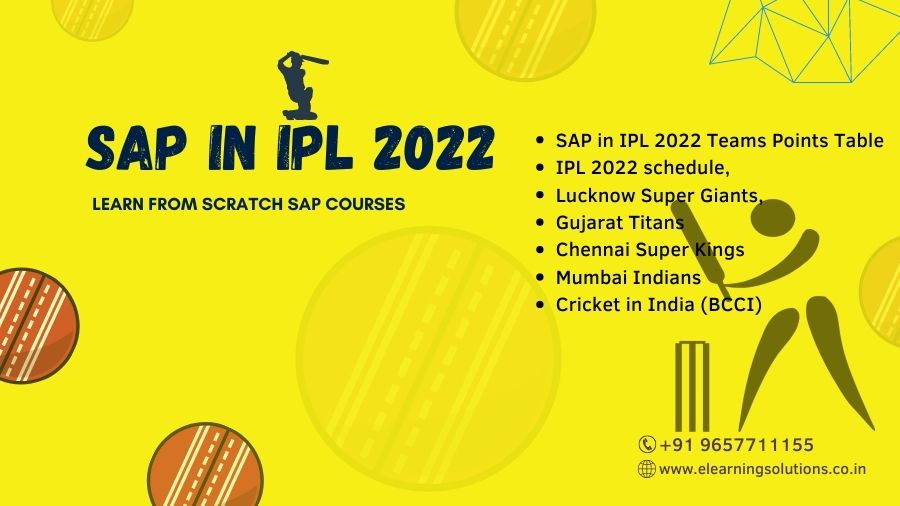 SAP in IPL 2022
