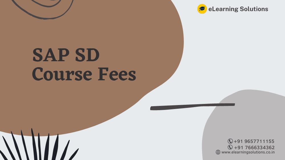 SAP SD Course Fees