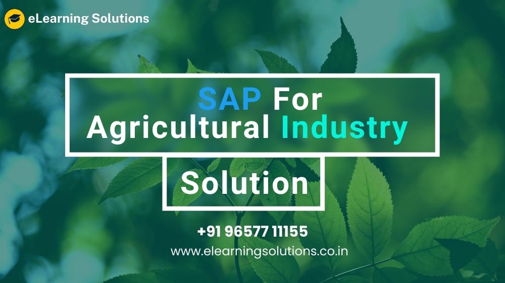 SAP for Agriculture Industry