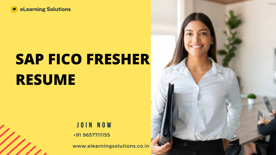 SAP FICO Fresher Resume