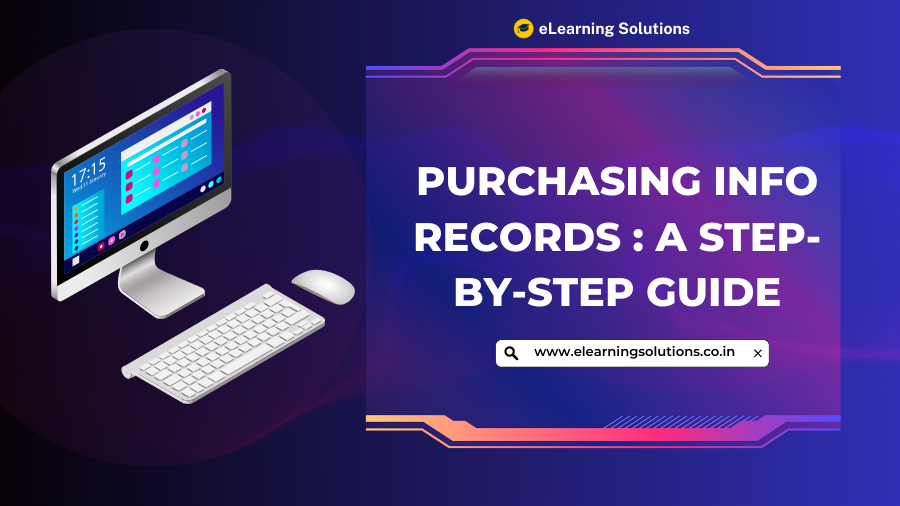 Purchasing Info Records