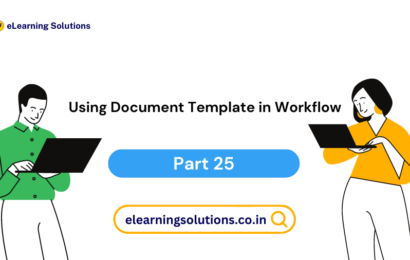 Using document templates in workflow automation