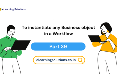 Instantiating a Business Object in SAP Workflow