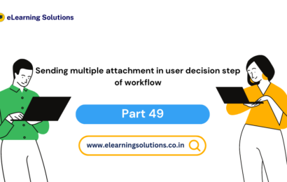 how to send multiple attachments in the user decision step of an SAP workflow