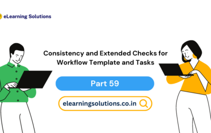 consistency checks and extended validation rules for SAP workflow templates and tasks