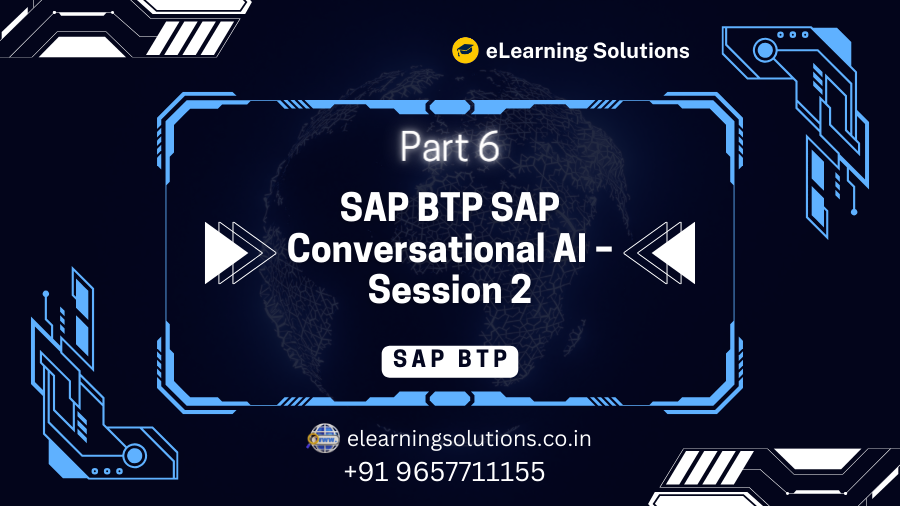 SAP BTP SAP Conversational AI