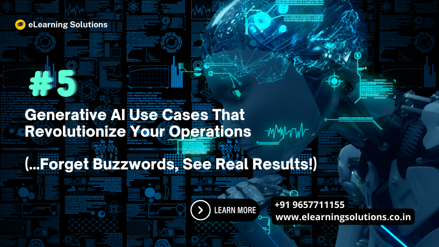 Generative AI business use cases