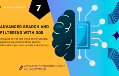 Illustration of SAP Generic Object Services (GOS) featuring advanced search, document filtering, business object lookup, metadata search, and SAP S/4HANA document management.
