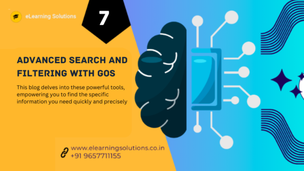 Illustration of SAP Generic Object Services (GOS) featuring advanced search, document filtering, business object lookup, metadata search, and SAP S/4HANA document management.