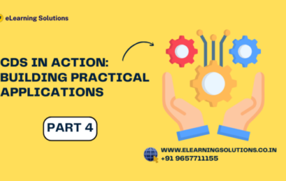 Illustration of SAP CDS Views powering practical business applications, SAP Fiori apps, analytical reports, and real-time data processing in SAP S/4HANA.