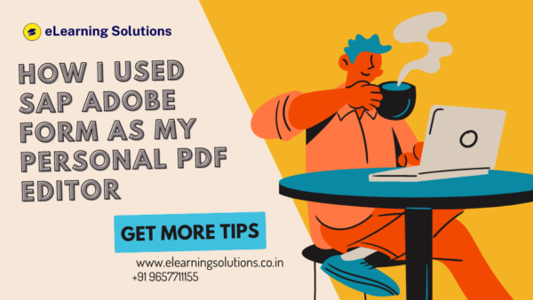 Using SAP Adobe Forms as a personal PDF editor
