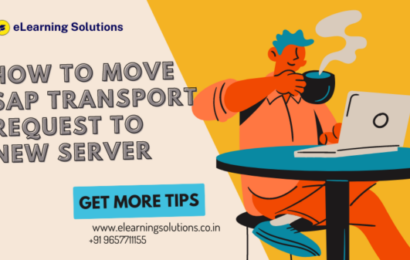 How to move an SAP transport request to a new server step by step