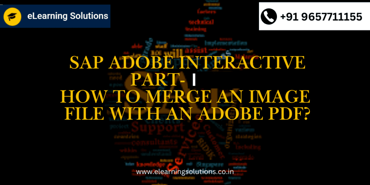 SAP Adobe Interactive Form tutorial showing how to create the first Adobe Interactive Form in SAP using SFP transaction and Adobe LiveCycle Designer.