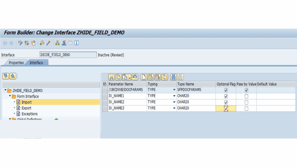 Adobe Interactive Forms. Part 23. How to Hide the Fields and Acquired ...