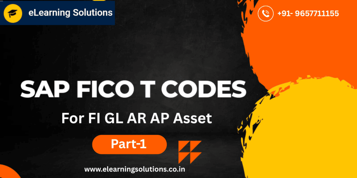 Some Important Tcodes for FI GL AR AP Asset