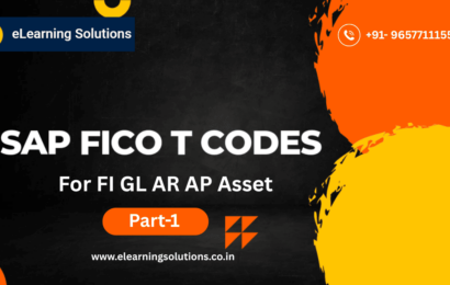 Some Important Tcodes for FI GL AR AP Asset