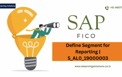 SAP S_AL0_19000003 transaction screen for defining segment for reporting