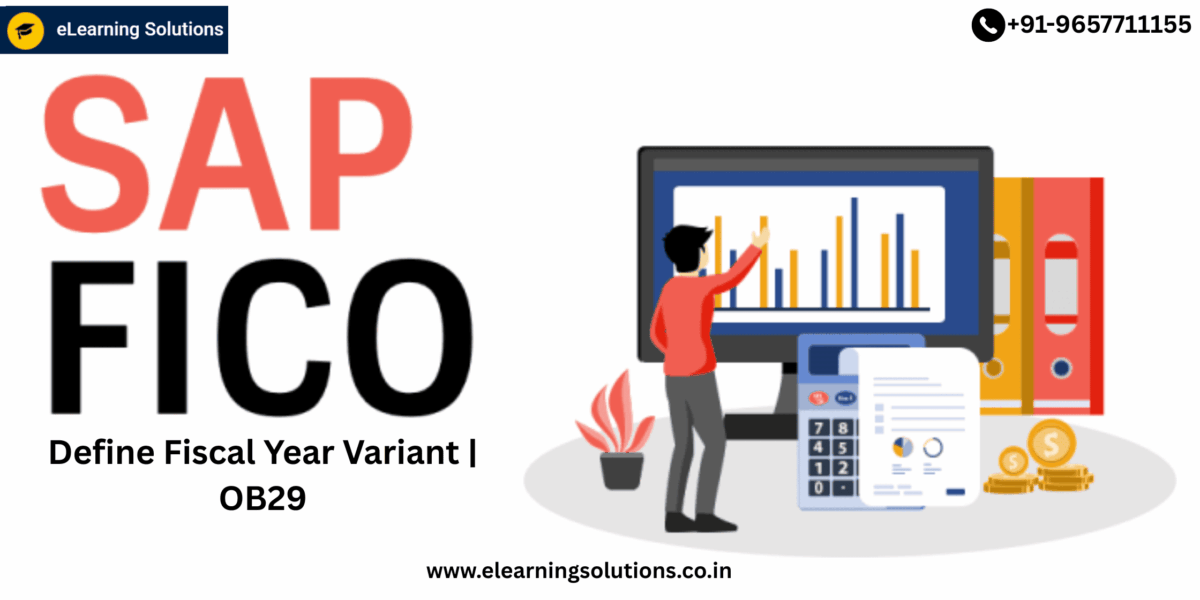 SAP OB29 transaction screen for defining fiscal year variant