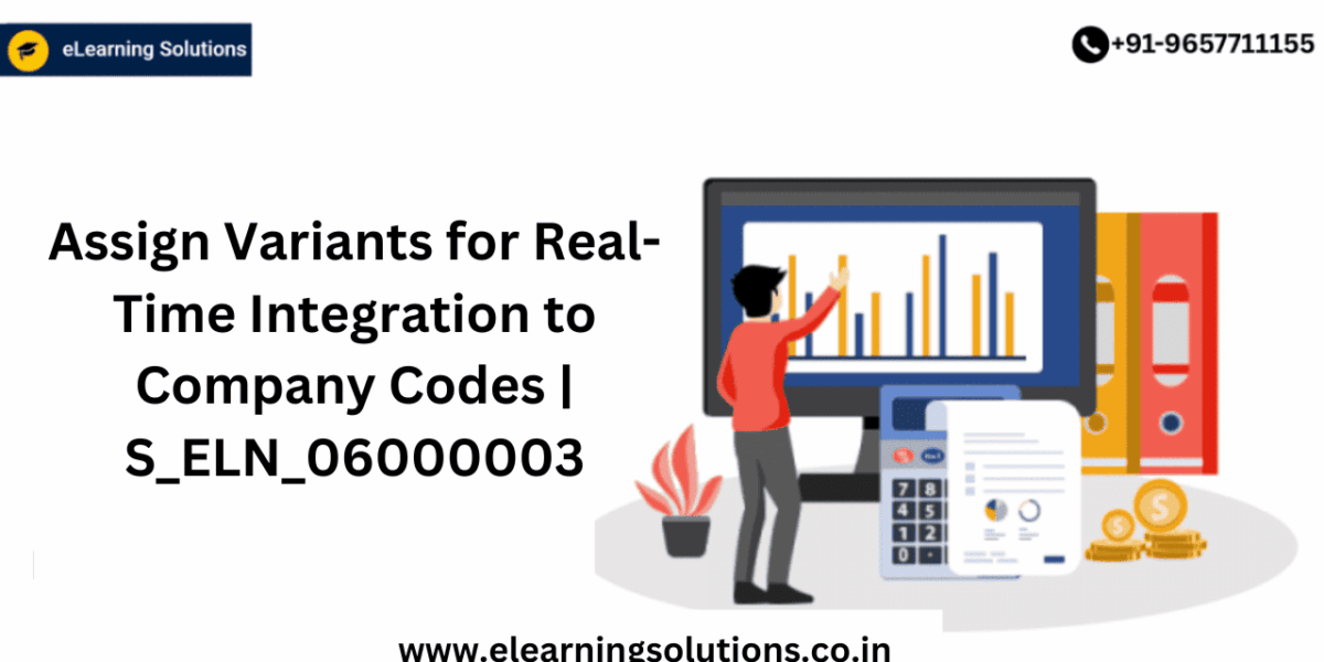 SAP S_ELN_06000003 transaction screen for assigning variants for real time integration to company codes