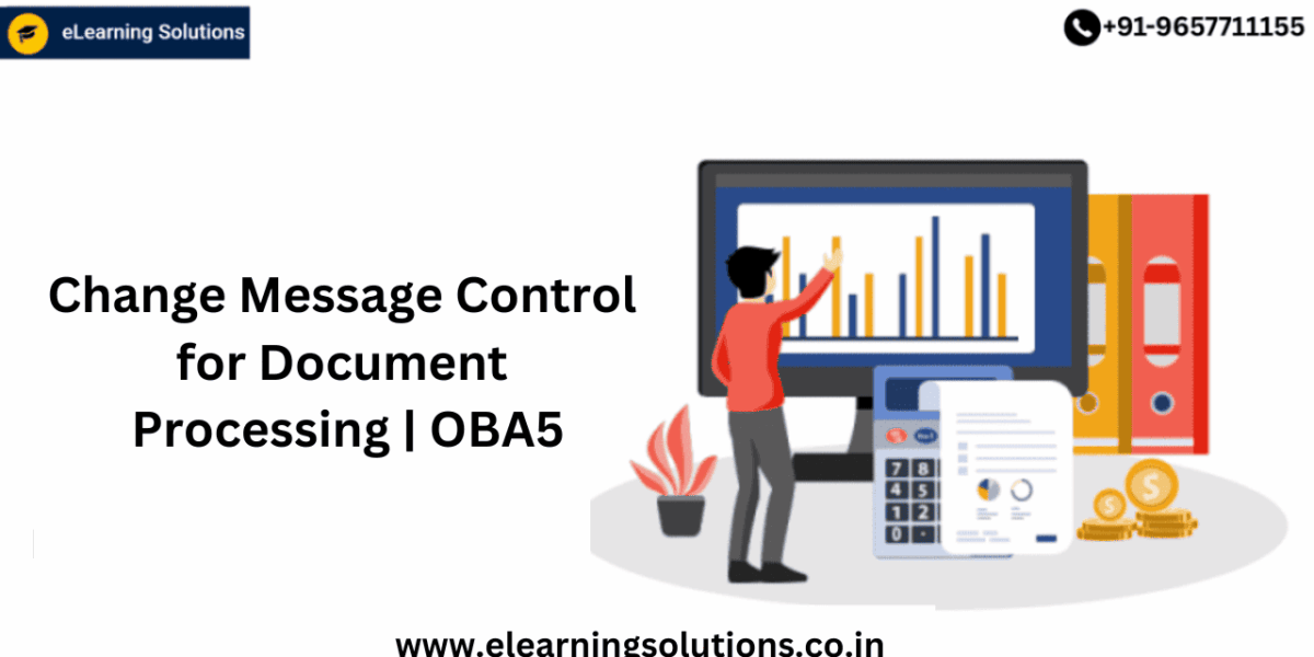 SAP OBA5 transaction screen for changing message control for document processing