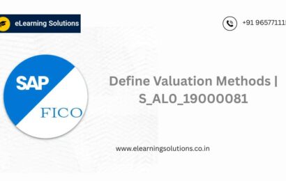 SAP Define Valuation Methods screen (S_AL0_19000081) showing foreign currency valuation method configuration