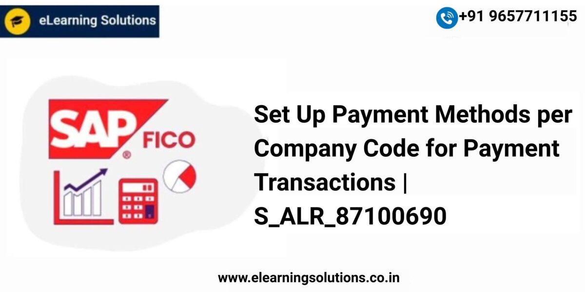 SAP Set Up Payment Methods per Company Code for Payment Transactions screen (S_ALR_87100690) showing minimum/maximum amounts, currency restrictions, and grouping settings for payment methods by company code
