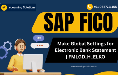 SAP FMLGD_H_ELKO screen for configuring global settings for Electronic Bank Statement (EBS)