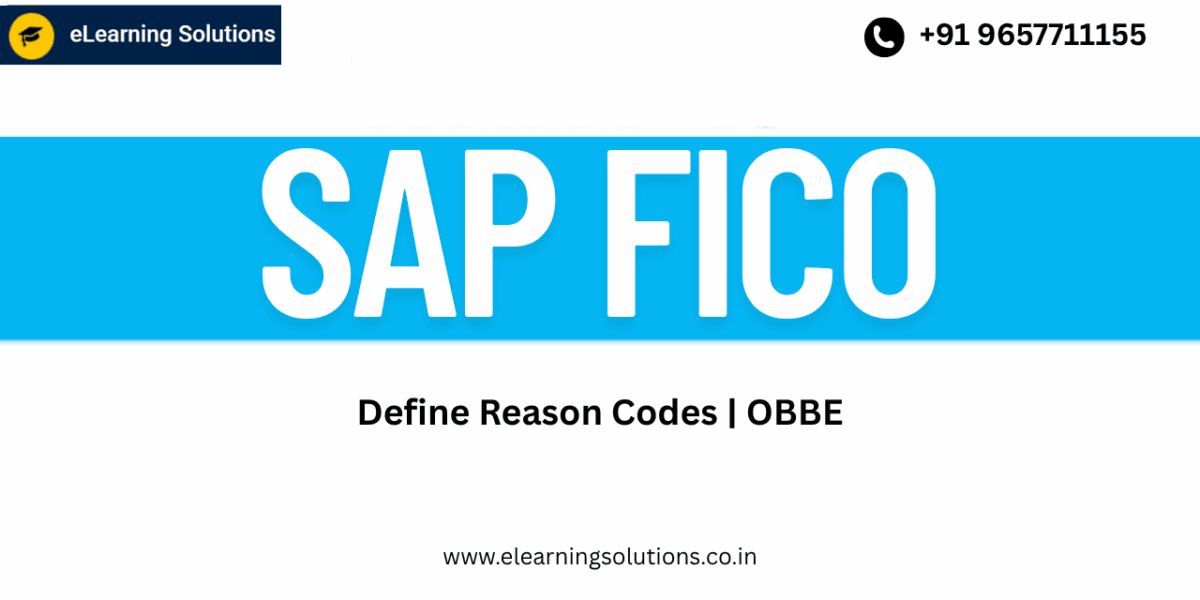 SAP FICO Define Reason Codes for Financial Transactions using OBBE