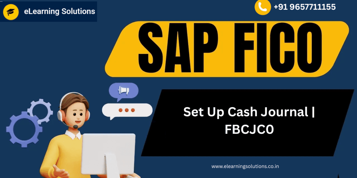 SAP FI configuration screen for setting up Cash Journal using transaction code FBCJC0 in SAP S/4HANA Finance.