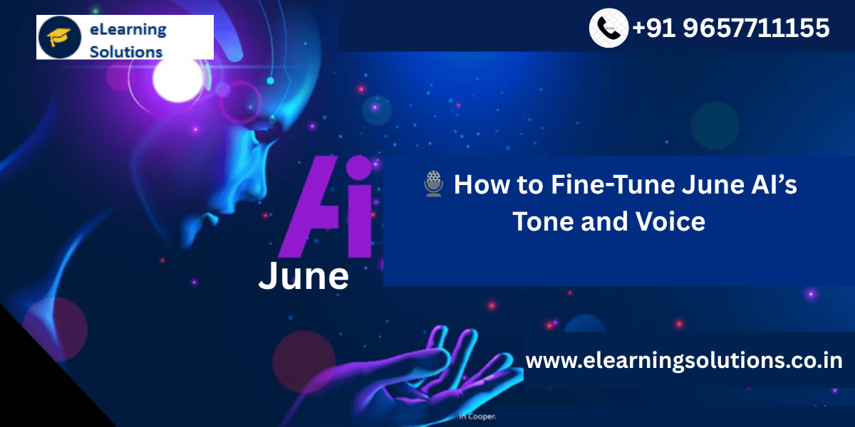 “Comparing AI-generated emails in different tones” “June AI adjusts its tone to match your personality and audience”