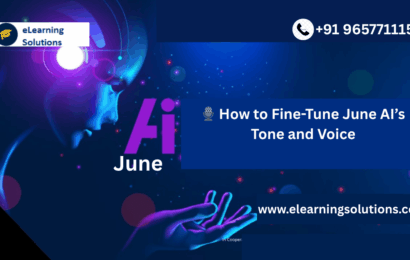 “Comparing AI-generated emails in different tones” “June AI adjusts its tone to match your personality and audience”
