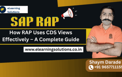 How RAP Uses CDS Views Effectively