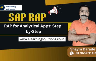 RAP for Analytical Apps RAP for Analytical Apps