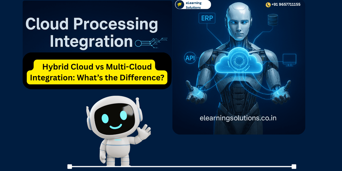 Hybrid Cloud vs Multi-Cloud Integration diagram