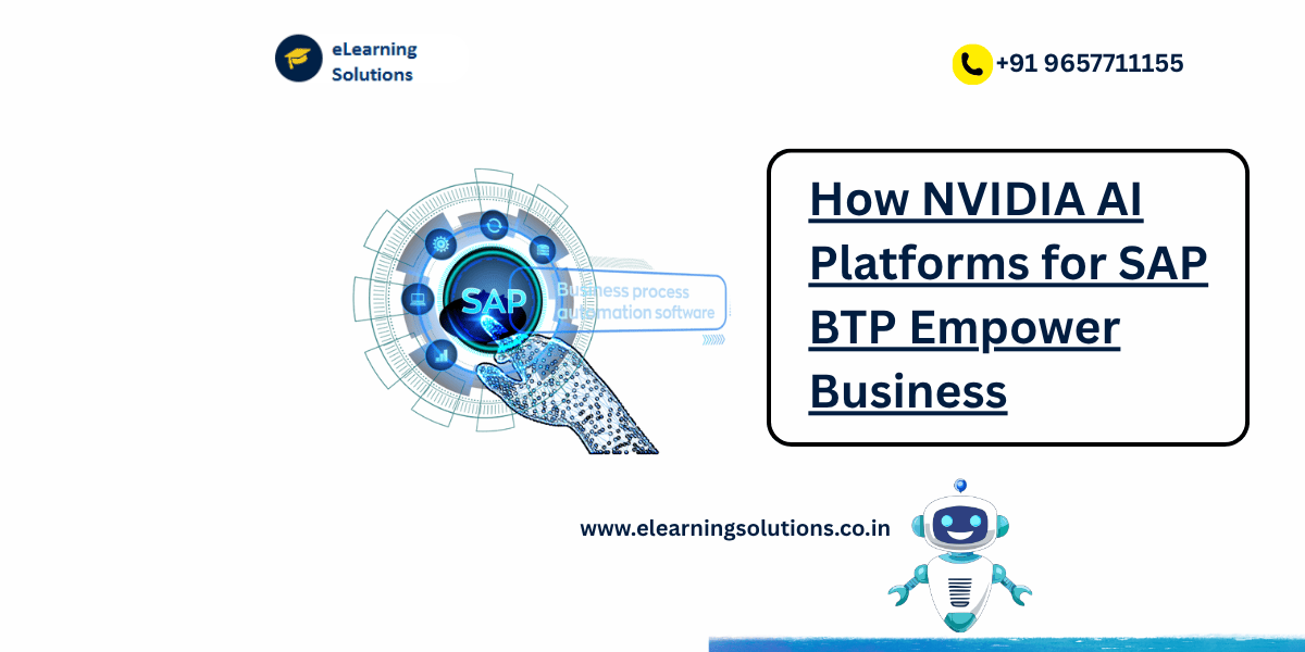 NVIDIA AI Platforms for SAP BTP accelerating enterprise AI transformation
