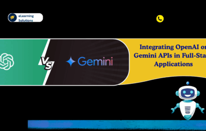 Integrating OpenAI or Gemini APIs in Full-Stack Applications