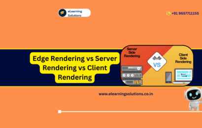 Edge Rendering vs Server Rendering vs Client Rendering comparison