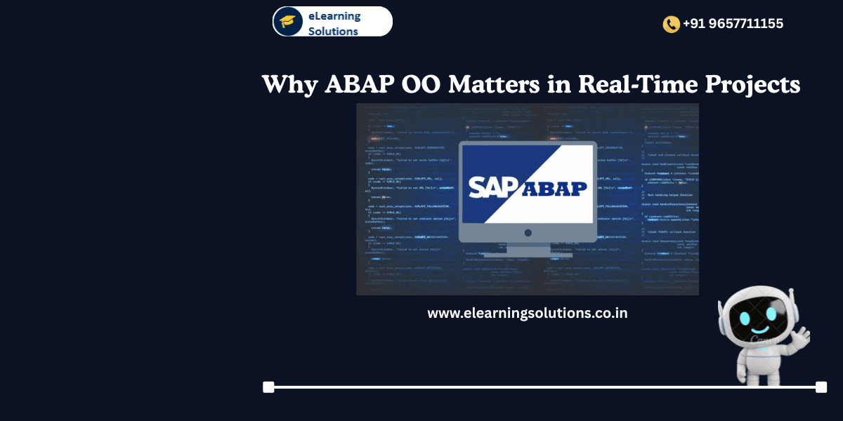 ABAP OO real-time projects in SAP development