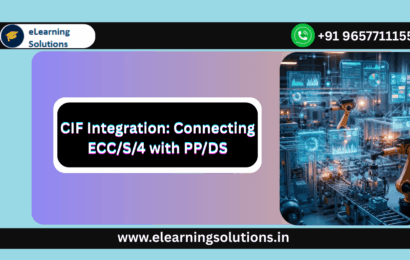 CIF integration connecting ECC and S 4HANA with PP DS planning system