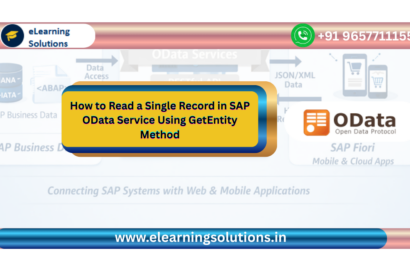 SAP OData GetEntity method example to read single sales order record