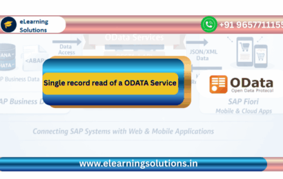 Single record read implementation in SAP OData service using GetEntity method