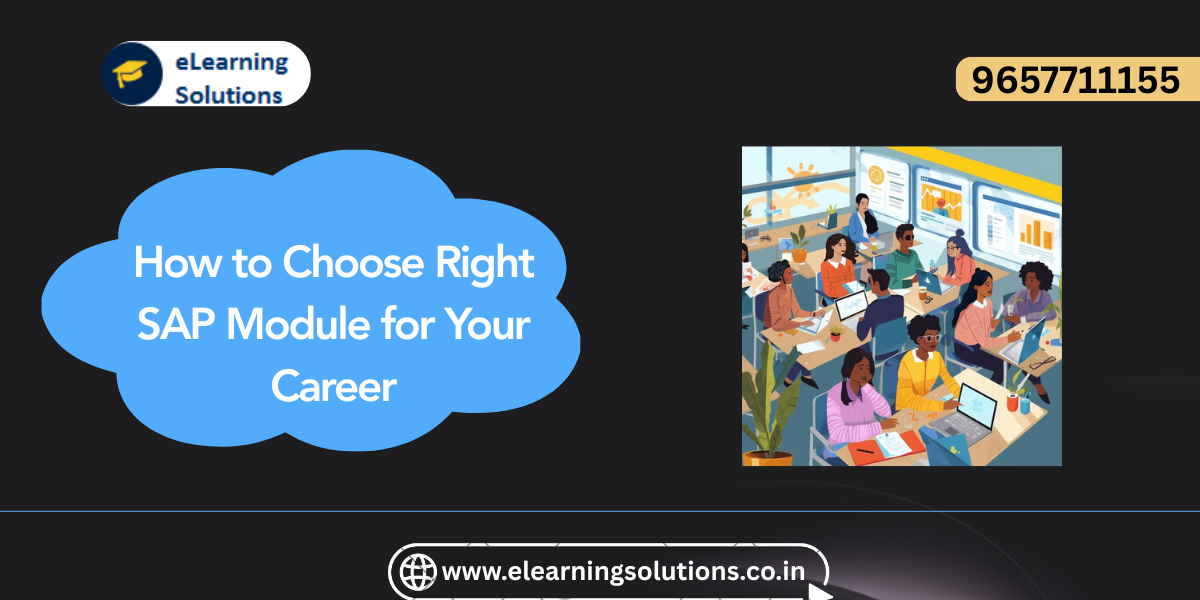 Professional selecting the right SAP module for career growth