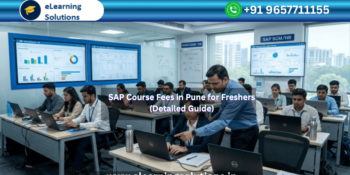 SAP course training duration in Pune with students learning ERP software