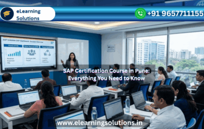 students learning SAP certification course in Pune classroom