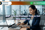 SAP jobs for freshers career guide illustration