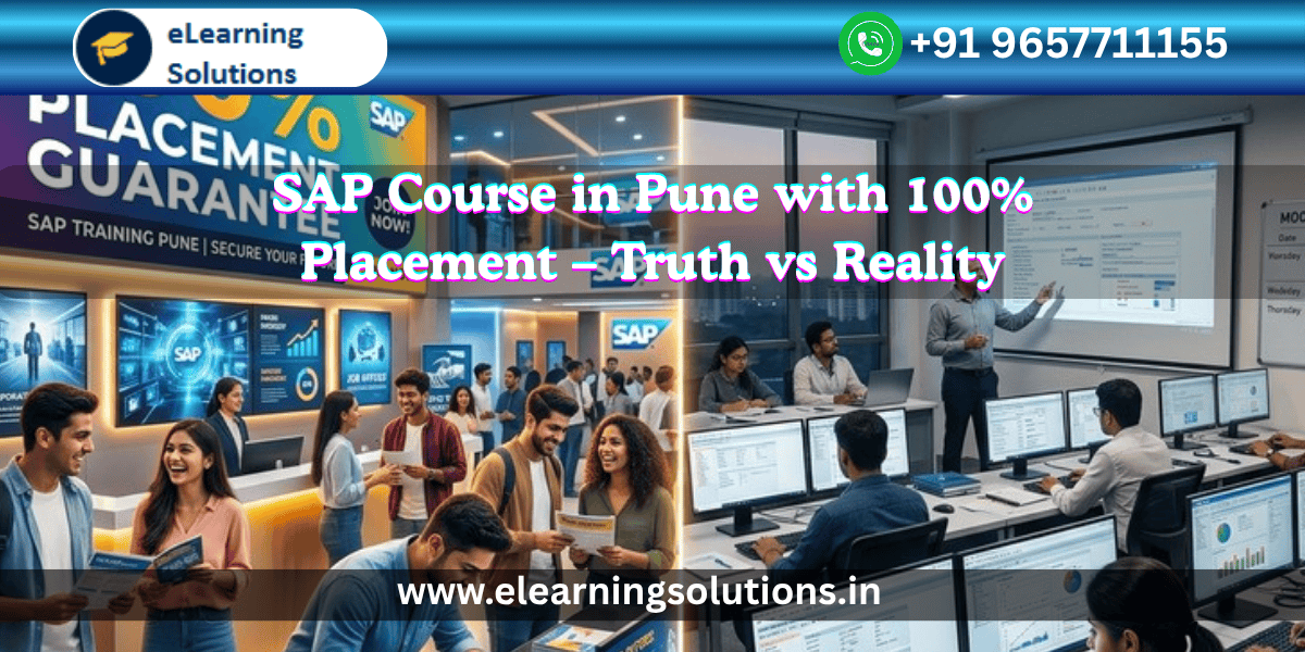Students learning SAP in Pune training institute with placement discussion session